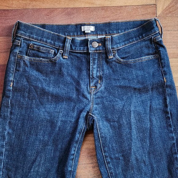 J.Crew Indigo Stretch Skinny Jeans Size 26 - Picture 4 of 13